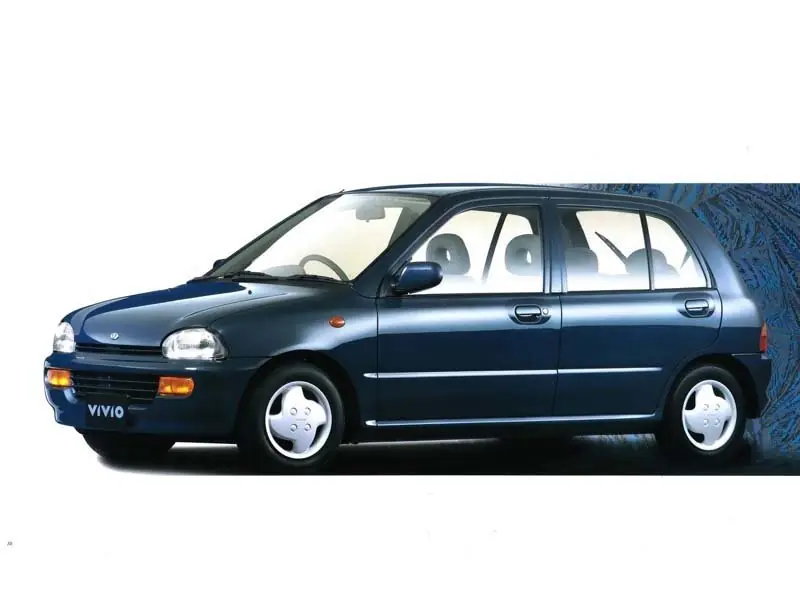 Subaru Vivio (KK3, KK4) 1 поколение, хэтчбек 5 дв. (03.1992 - 09.1998)